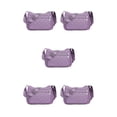 thumbnail image 1 of Transemion Crossbody Bag Premium For Multipurpose Large Capacity Polyester Messenger Bag Multiple Occations Premiun Gift light purple 5Set, 1 of 6