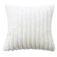 thumbnail image 2 of Decorative Plush Pillow Covers, 18x18 Decorative Throw Pillow Covers for Home Decor Living Room Couch Bedroom White, 2 of 6