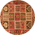 thumbnail image 1 of Ahgly Company Indoor Round Persian Orange Traditional Area Rugs, 3' Round, 1 of 1