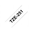 thumbnail image 3 of Genuine Brother 1" (24mm) Black on White TZe P-touch Tape for Brother PT-9600, PT9600 Label Maker, 3 of 5