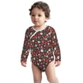 thumbnail image 2 of Xecao Winter Holiday Christmas Print Baby unisex-baby Cotton Long-sleeve Bodysuits-18 Months, 2 of 6