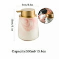 thumbnail image 2 of ACDANC Foam Soap Dispenser Pump Sturdy Anti Slip Empty 13Oz(380Ml) Foaming Pump Bottle Hand Wash Soap Bottle for Office Airport Dorm Pink, 2 of 7
