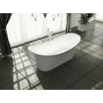 thumbnail image 5 of Faucet and Tub Set Streamline 67" Freestanding KH88-100, 5 of 6