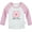 Long Pink Raglan T-shirt, variant on iDzn Little Ham Funny T shirt For Baby, Newborn Babies T-shirts, Infant Cute Pig Tops, 0-24M Kids Graphic Tees Clothing (Long Gray Raglan T-shirt, 0-6 Months)