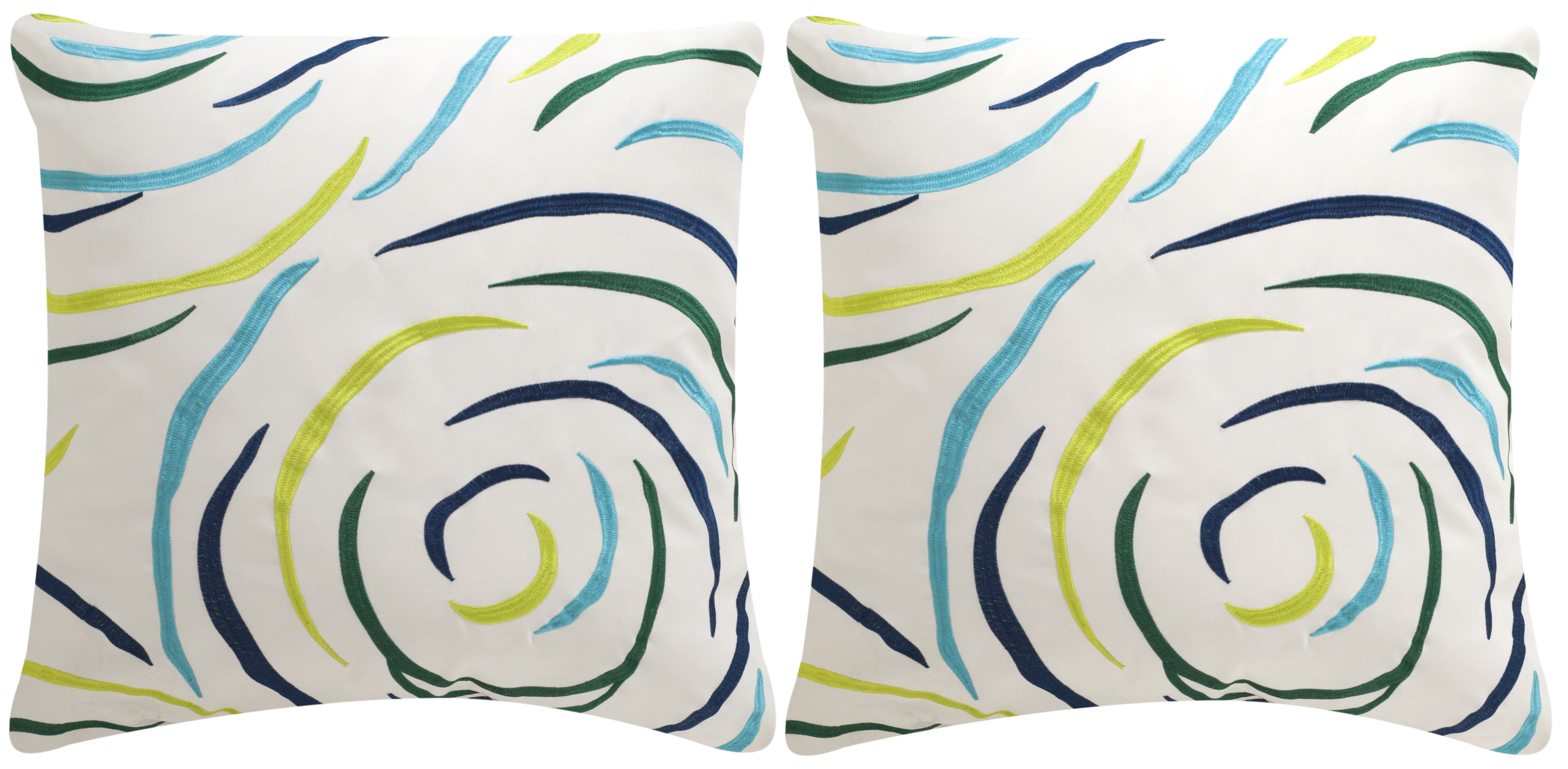 Safavieh Lollypop Soleil 20" x 20" Indoor/Outdoor Pillow, Set of 2
