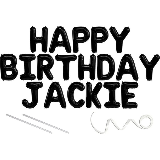 happy birthday jackie balloons