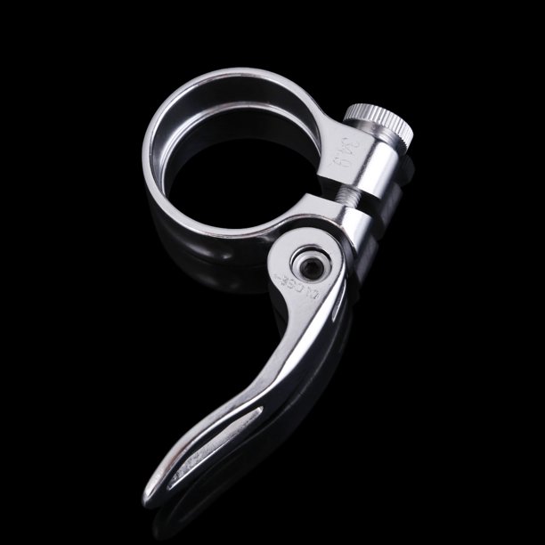 Abrazadera para tija de sillín de bicicleta de 34,9 mm Abrazadera para tija de sillín de bicicleta de montaña de liberación rápida ultraligera