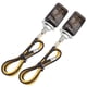 thumbnail image 1 of Mini luces LED de señal de giro amarillas universales para motocicleta, accesorio para automóvil (fumado negro), 2 uds. Jadeshay A, 1 of 8