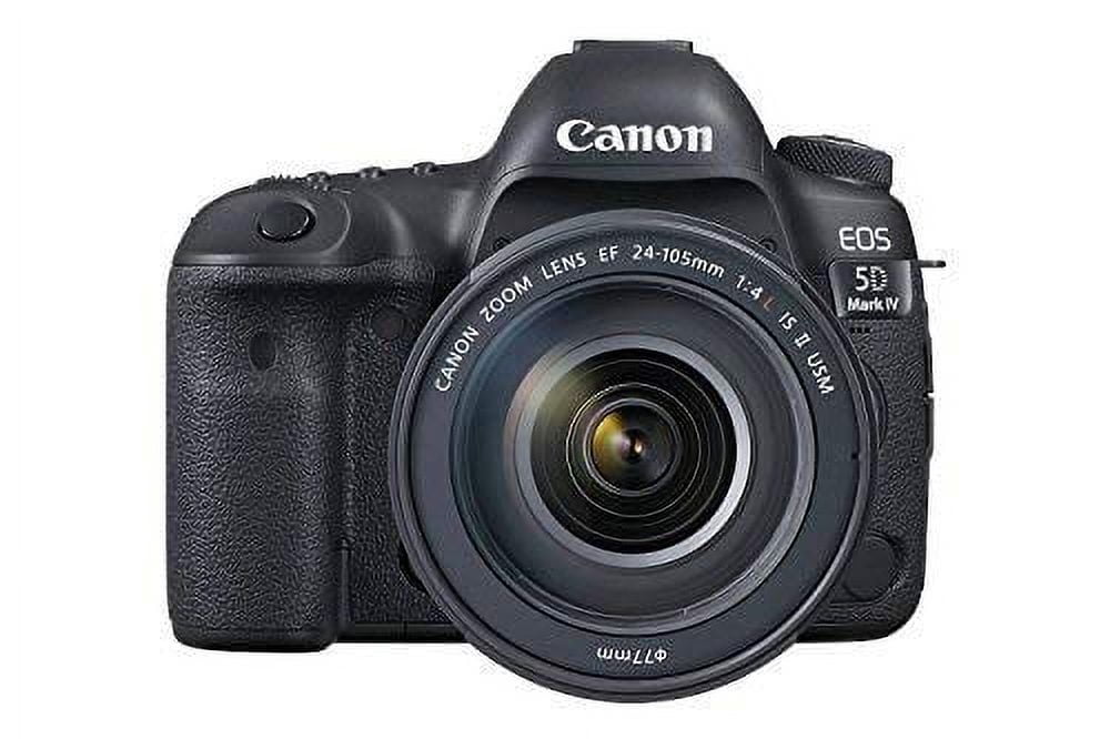 Canon EOS 5D Mark IV Full Frame Digital SLR Camera EF 24-105mm f/4L is II USM Lens Kit (International Model) (No Warran