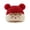 1-Red220, variant on Oiyii Toddler Boys Cartoon‑Embroidery Knit Hat Solid Winter‑Warmth Beanie Daily‑Wear Headwear, Beige