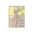 thumbnail image 4 of Historic City Map - Cincinatti Ohio - Rand McNally 1897 - Vintage Wall Art, 4 of 4