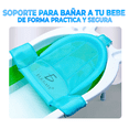 thumbnail image 4 of Soporte Tina Bebe Respaldo Bañera Antideslizante Color Rosa, 4 of 10