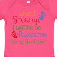 thumbnail image 4 of Inktastic Awesome Like My Godfather Boys Baby Bodysuit, 4 of 5