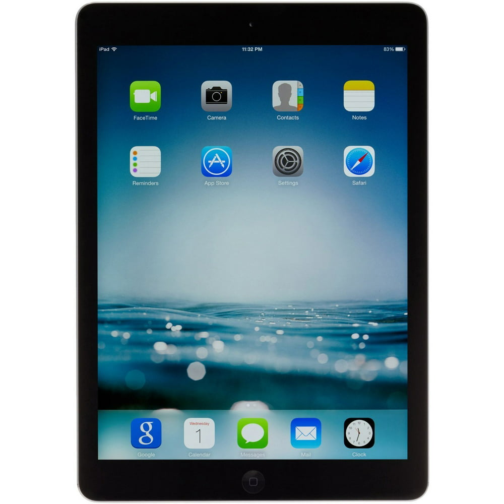 Refurbished iPad Air Space Gray, MD786LL/A- Refurbished Apple iPad Air