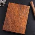 thumbnail image 3 of Modern Wooden Decorative Desktop Tray with Adjustable Holder, Metal Tabletop Organizer for Home Office Lounge Desk, 3 of 6