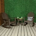 thumbnail image 2 of Highwood 3-pc Classic Westport Adirondack Rocking Chair with 1 Classic Westport Side Table - Outdoor, Eco-friendly, Synthetic Wood, 2 of 7