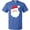 Royal Blue, variant on Inktastic Santa Claus, Smiling Santa, Red Hat, White Beard T-Shirt