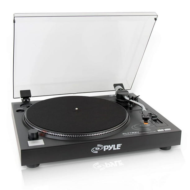 PYLE PLTTB3U Belt Drive USB Turntable with Digital Recording Software