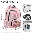 thumbnail image 7 of Jeiento 17 Inch Kids School Backpack for Elementary Girls Water-Resistant Bookworm Axolotl Bookbag with Multi-Pockets, Adjustable Straps, Just A Girl Who Loves Axolotls Back to School Daypack, 7 of 7