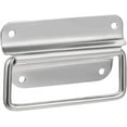 thumbnail image 5 of EcoNesxp Poignée Pliable Argentée Poignée portable Boîte en Acier Inoxydable Poignée de Boîte à Outils Poignée de Porte Boîte Pliable, 5 of 5