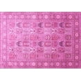 thumbnail image 1 of Ahgly Company Indoor Rectangle Persian Pink Traditional Area Rugs, 4' x 6', 1 of 4