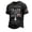 Dark Gray, variant on 9/11 25th Anniversary Never Forget Men's T-Shirt - Casual Memorial Pullover with Short Sleeve and Classic Crew Neck for Daily Tribute Black L
