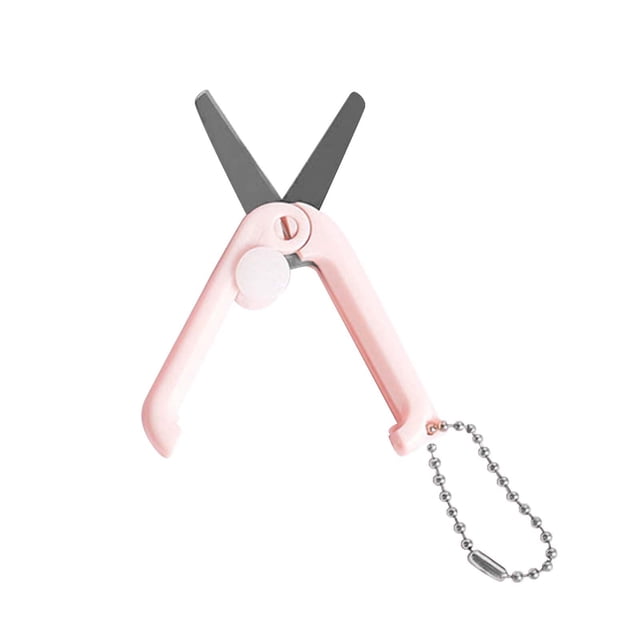 JJKBVCLO Creative Foldable Mini Scissors With Function And Cute Design