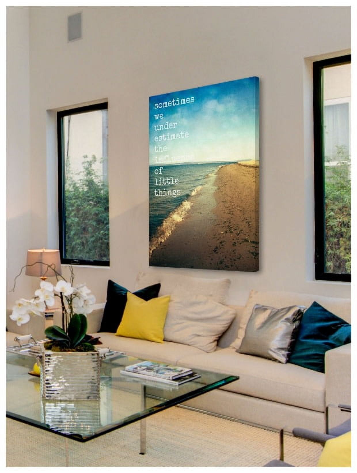 Marmont Hill "Sometimes We Underestimate" Sylvia Cook Painting Print on Canvas