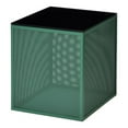 thumbnail image 1 of Furniture of America Kelforia Table d'Appoint Contemporaine à Dessus en Verre, Vert, 1 of 6