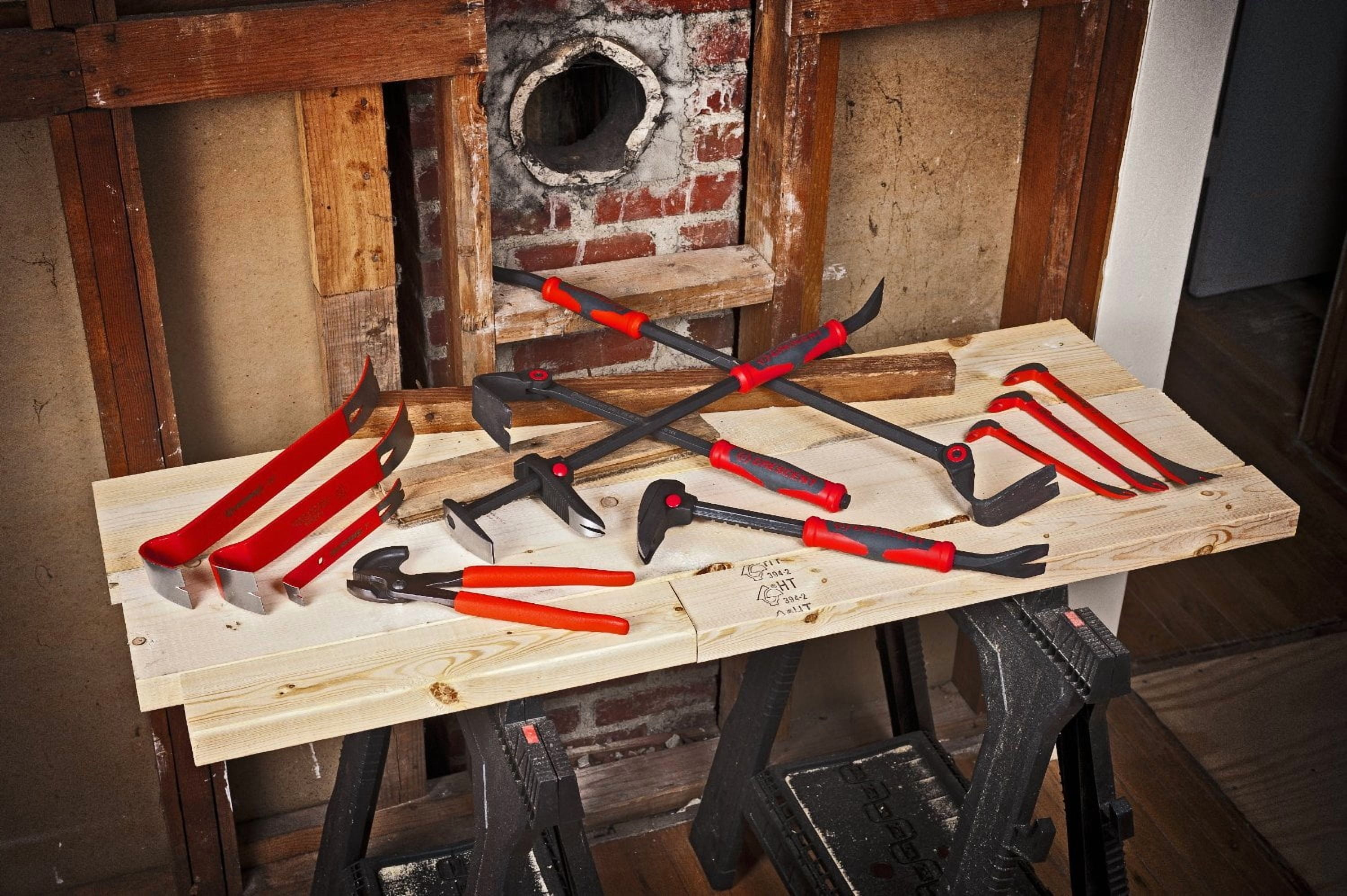 Crescent NP11 11-Inch Nail Pulling Pliers, Red/Black
