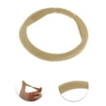 thumbnail image 3 of Unique Bargains Simple Hair Rope Hair Scrunchies for Women for Girls 5pcs Beige, 3 of 3