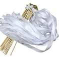 thumbnail image 3 of yuksok 20Pcs Ribbon s Wedding Streamers Comfortable Sturdy with Gold Bells for Best No Lace, 3 of 9