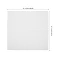 thumbnail image 2 of WEUVEB 80Pcs Set White Wood Pulp Dinner Napkins for Banquets and Weddings, 2 of 8