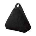 thumbnail image 4 of Cojín triangular decorativo para el suelo, cómodo para regalo de cumpleaños o viaje. Negro, 4 of 8