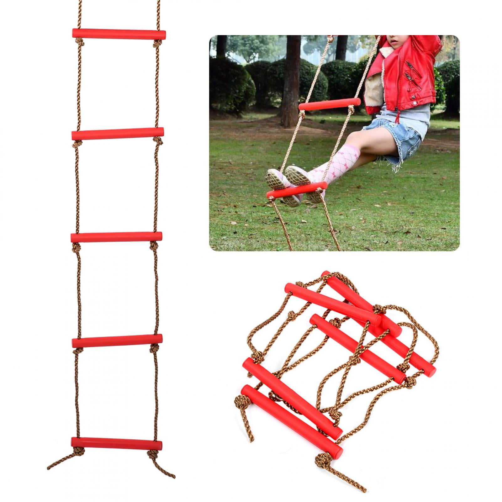 Zaqw Exercise Equipment,Plastic Kid Ladder,Six‑Section Children