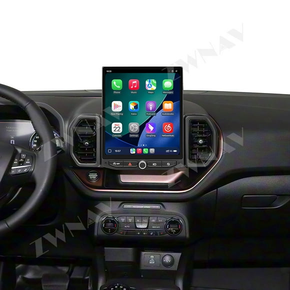 ZWNAV 12.1 inch Android 14 for Ford Bronco Sport 2021-2024 Car Radio Multimedia Video Player GPS Stereo CarPlay