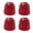 Red, variant on Bling Diamond Valves Stems Caps, 4 Pack Sparkly Handmade Crystal Rhinestone Car Tire Valves Caps, Universal Wheel Tire Valves Stems Protective Covers for Cars SUVs Trucks Motorcycles Bikes(White)