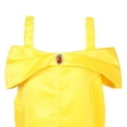 thumbnail image 3 of Vestido de princesa de Navidad amarillo noble exquisito hermoso vestido niña vestido de princesa, 3 of 5