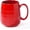 Red, variant on Large Coffee Mugs, Ceramic Coffee Mug, 23 oz Pottery Mug, Big Cups with Handle for Office and , Dishwasher and Microwave Safe (Red)