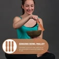 thumbnail image 3 of CUITING 3 Pcs Mallet Drum Chant Bowl Affordable Buddha Sound Rod, 3 of 8
