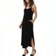 thumbnail image 3 of Vestido Corto para las Mujeres Verano Cuello en V Color Sólido Vestido de Cambio de Manga Corta con Bolsillos, Top de Primavera Casual para el Uso Diario, 3 of 7