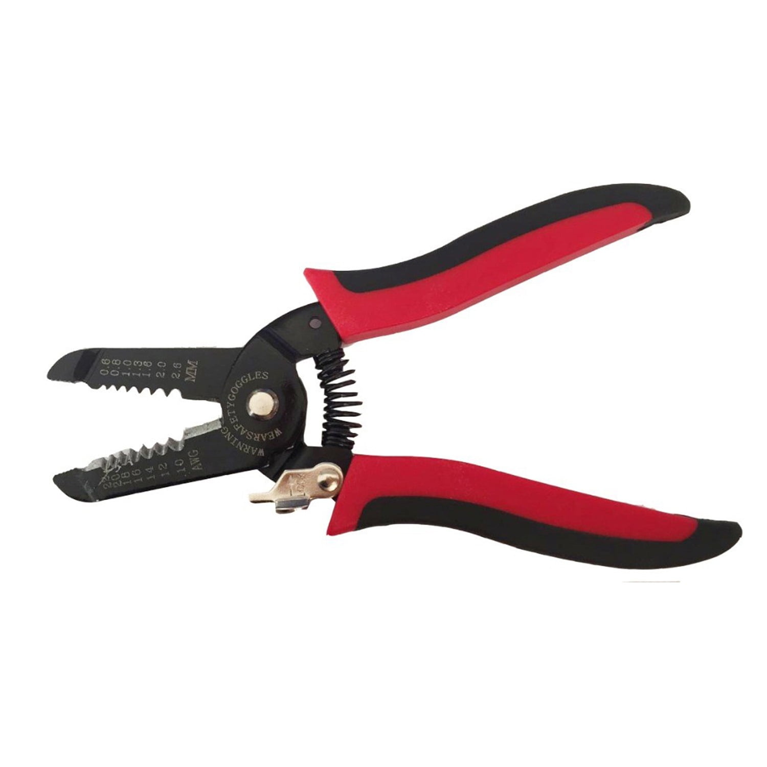 Multi Tool 0.6-2.6mm² 22-10 AWG Wire Stripper Cutter Multifunctional Pliers Cable Stripping Cutter Tool ,Built to Last