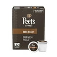 thumbnail image 3 of (4 pack) Peet's Coffee French Roast Premium Dark Roast Single Serve Coffee Pods, 22 Count, 3 of 12
