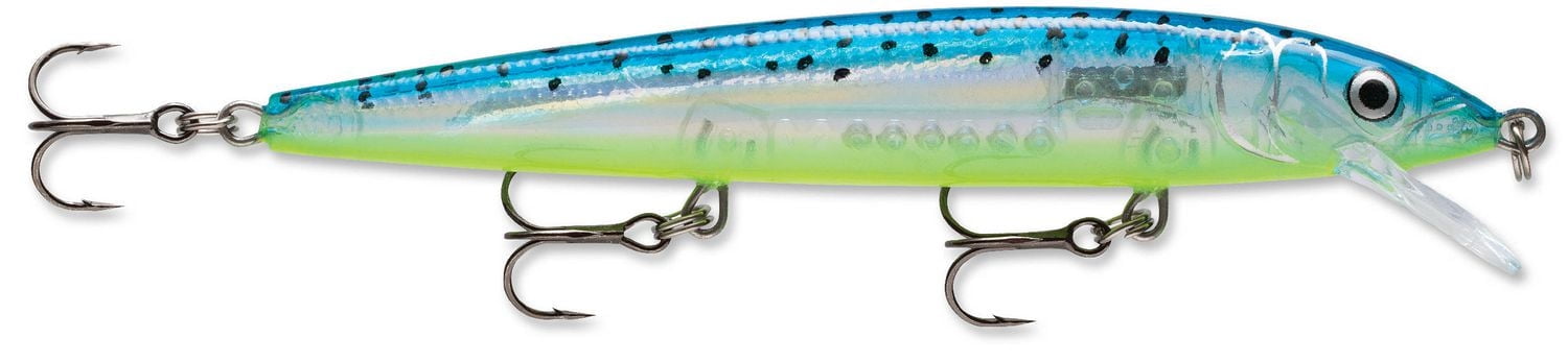 Poisson Nageur Rapala Husky Jerk 5-1/2", Glass Blue Minnow