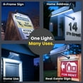 thumbnail image 4 of Solar Sign Light Flood Lights 13" BICSSL-02, 4 of 10