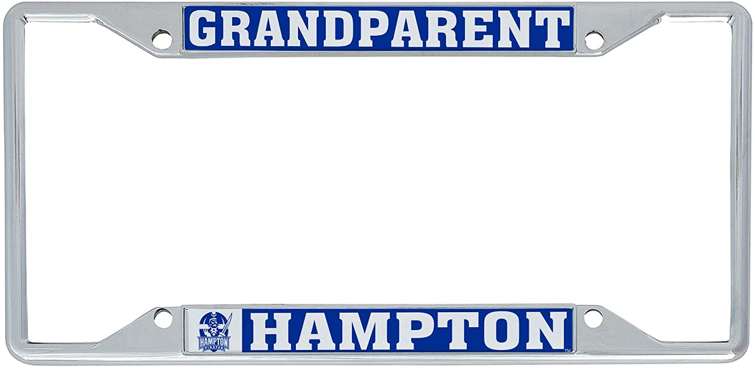 Hampton University HBCU Virginia Pirates NCAA Metal License Plate Frame