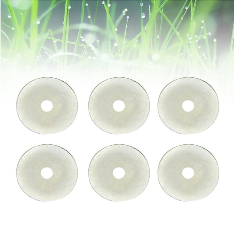 6pcs 28mm Rotary Cutter Replacement Blades Circular Cutting Blades for  Sewing Fabric Leather Paper Crafts 