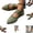 Green, variant on YOUYEDIAN Womens Mary Jane Shoes Work Non Slip Slip on Ballet Flats Shoes Spring Trendy Wide Closed Toe Low Heels Walking Shoes