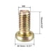 thumbnail image 2 of Tornillos de máquina con socket hexagonal Unique Bargains de acero al carbono, tornillo de muebles con socket hexagonal, galvanizado, rosca completa M8x0.63" 10Pcs, 2 of 4