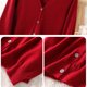 thumbnail image 4 of Cowsor Kids Cardigan Sweater Winter Warm V Neck Cotton Knit Sweaters Fall Fashion Long Sleeve Open Front Button Down Tops, 4 of 6